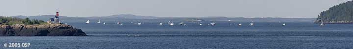Boats in Head Harbour Passage