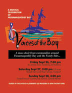 Voices of the Bay Choral Festival poster
