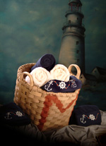 Scale basket containing towels