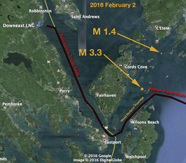 Earthquakes Map
