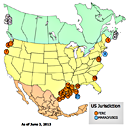 2011 FERC map